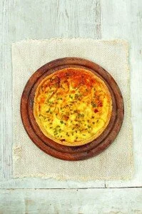 wensleydale and onion tart